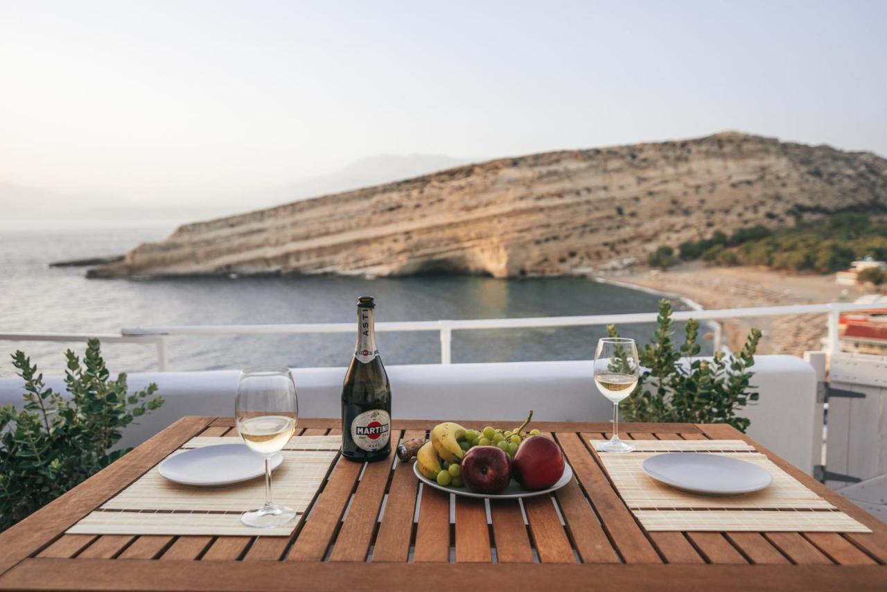 Nostos Cave Seaview Apartment Matala Exterior foto