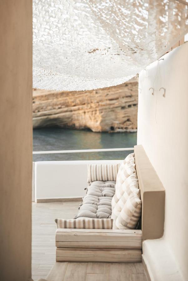 Nostos Cave Seaview Apartment Matala Exterior foto